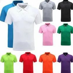 Men Plain Collar T Shirt